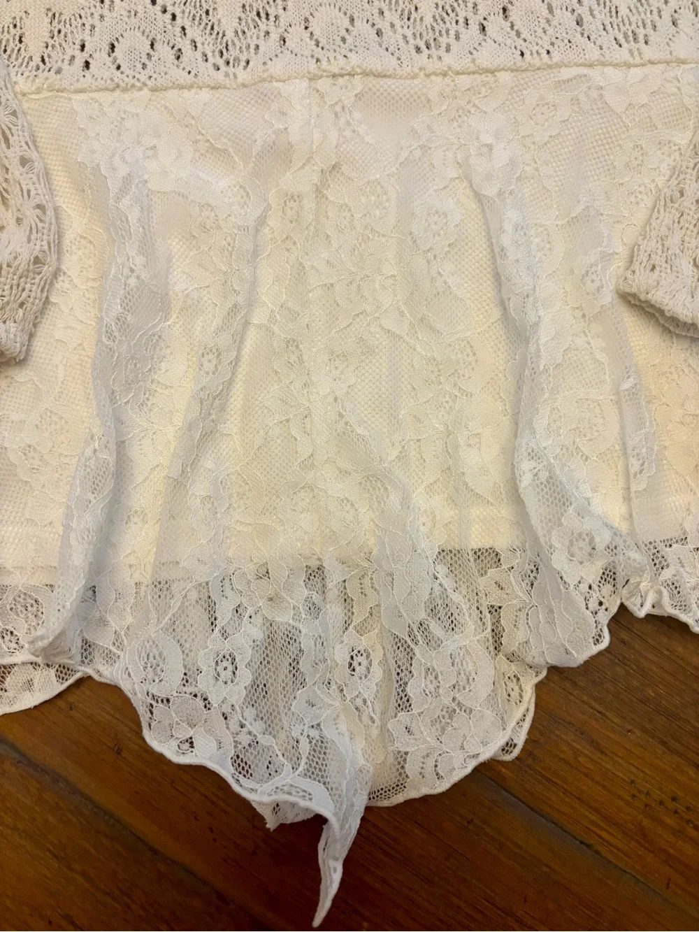 Frankie’s bikinis Belle crochet mini dress
